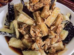 蛤蜊肉拌茄子-华春餐馆(鱼山路店)