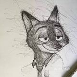 一组迪士尼卡通角色插画作品欣赏[礼花]