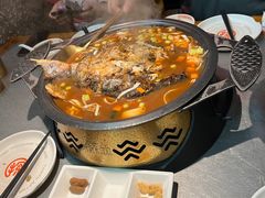 -探鱼·鲜青椒爽麻烤鱼(苏宁广场店)