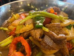 干锅大肠-牧羊餐厅