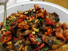 香格里拉空运黑山羊-甜阿姨·天台花园私房菜(万松园店)