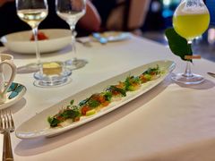 盐渍海鲷鱼薄片-Le Comptoir de Pierre Gagnaire