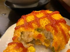 口蘑土豆饼咖喱-金龙咖喱