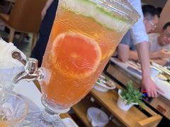 豪横水果茶-左庭右院鲜牛肉火锅(环球港店)