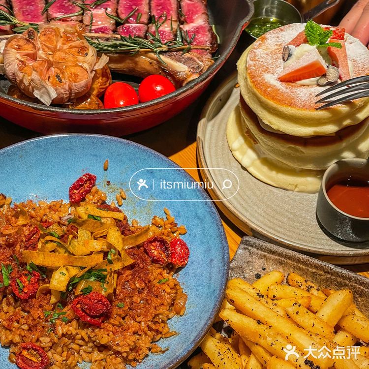 深圳高性价比西餐（3/100）松饼好软好duang