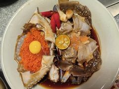 -草家酱蟹炭火烤肉店(珲春南路二店)