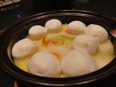 娃娃菜虾干煮手打鱼腐-广州文华东方酒店·江-由辉师傅主理