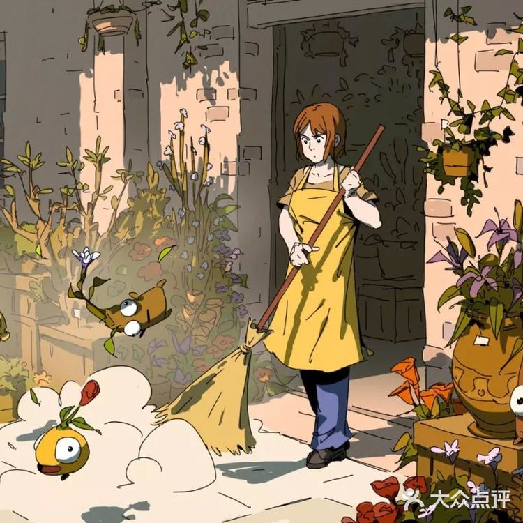 吉卜力风格插画,简单又美好的小清新!