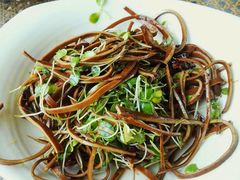 黑豆丝拌香椿苗-红栌温泉山庄生态美食餐厅