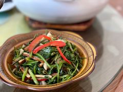 野芹炒香干-水香园·中国徽菜名店(紫霞大道店)