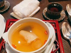 羊肚菌肉汁炖花胶-广州柏悦酒店·悦景轩·粤菜餐厅