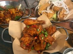 双拼炸鸡-富乐满韩国正宗炸鸡韩国料理(虹泉路店)