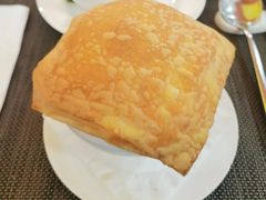 酥皮法式蘑菇汤-大佛寺高级素食自助餐厅