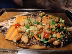-探鱼·鲜青椒爽麻烤鱼(天河优托邦店)