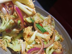 小炒有机花菜-雲蜀龙阁·金牌水煮鱼(方庄店)