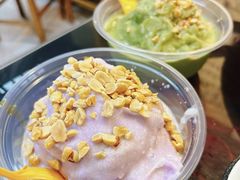 香芋牛奶冰浆-夏食光安顺小舒冰粉冰浆(甲秀楼店)