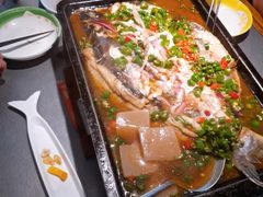 -探鱼·鲜青椒爽麻烤鱼(苏宁广场店)