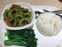 凉瓜牛肉饭-满得意茶餐厅·顺德家常菜·港式经典(大良店)