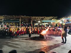 -摩梭篝火晚会