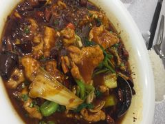 水煮肉片-元唐家宴•经典东北菜(梅市口路店)