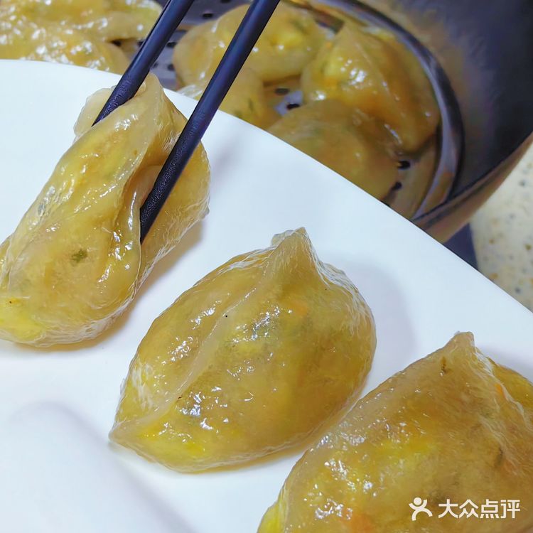 温州永嘉金粉饺 晶莹剔透谁吃谁爱‼️