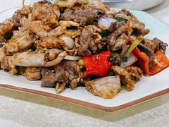葱姜炒猪杂-标记美食新鲜猪杂(兴南大道店)
