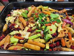 -干老庆贵州留一手烤鱼·地摊火锅(财经大学店)