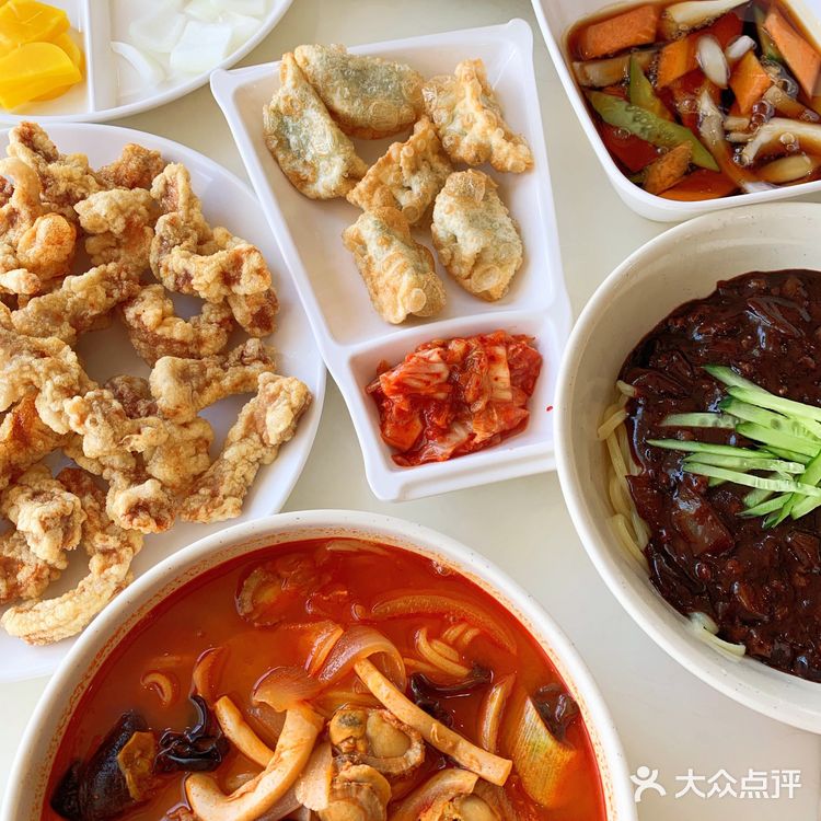 正宗🇰🇷炸酱面➕糖醋肉太上头!!!值得再来来