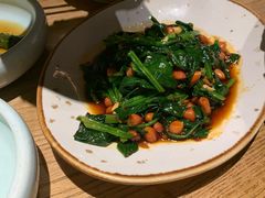 陈醋菠菜花生-泥炉烧肉师(新街口金銮巷店)