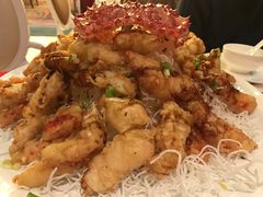 黑松露焗帝王蟹-唐宫海鲜舫