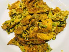 香椿芽炒鸡蛋-竹中驿农家餐馆