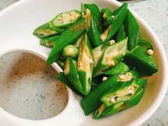 秋葵刺身-烹然四季椰子鸡火锅(团结湖总店)