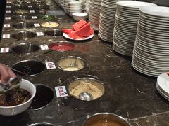 自助调料区-佬土鹅肠火锅(解放路店)