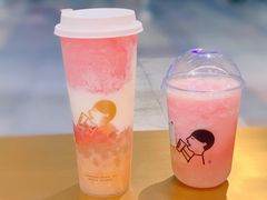芝芝桃桃&醉醉桃桃-喜茶(青岛金狮广场店)