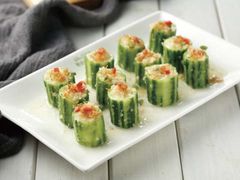 蒜香瑶柱丝瓜蒸白贝-禾气食店
