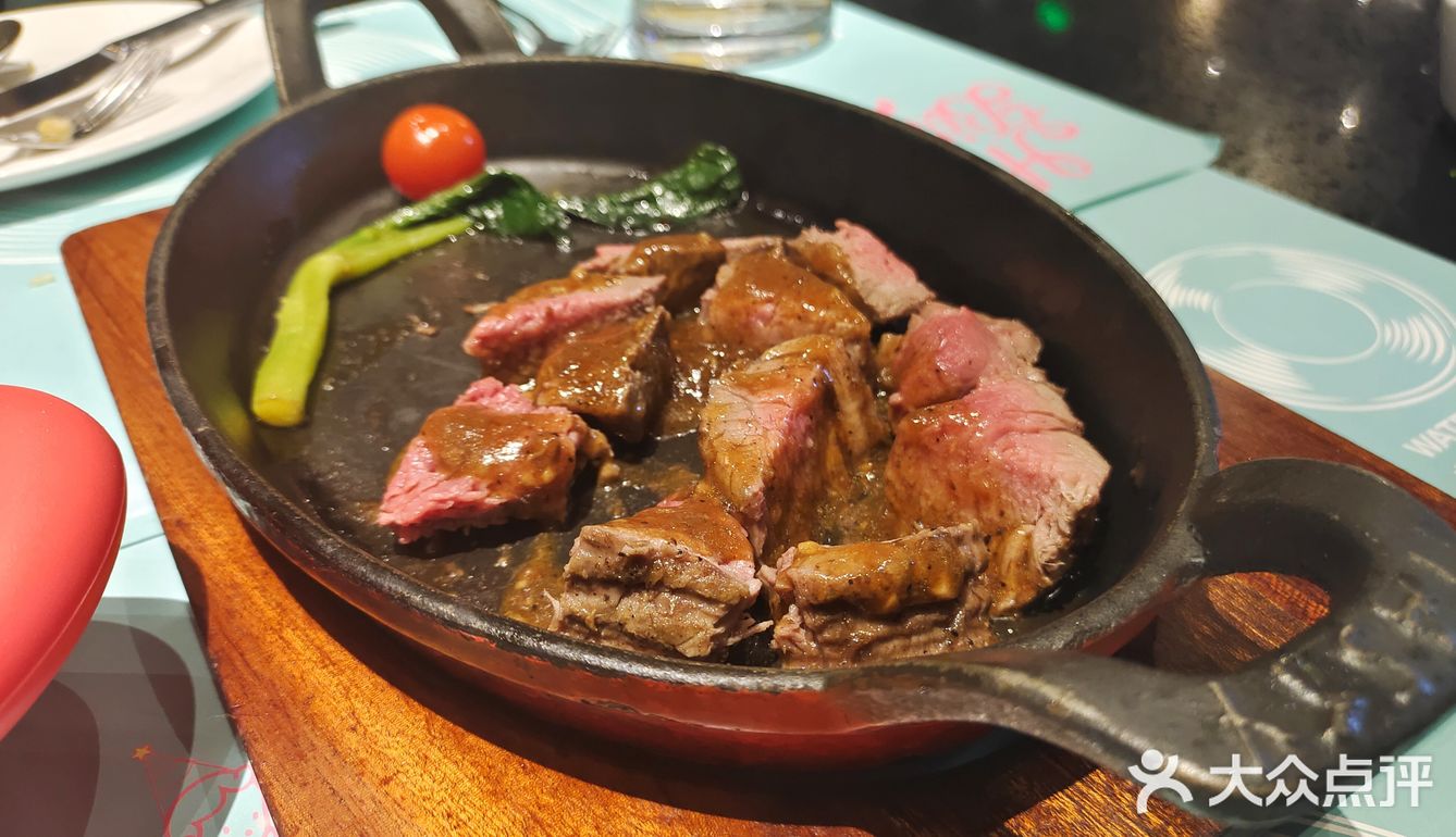 生日送了牛排和黑森林 [强][强][呲牙][呲牙]