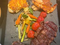 海陆拼盘-上海苏宁宝丽嘉酒店·Cafe Bellagio西餐厅