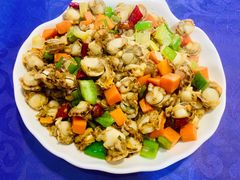 葱爆威海扇贝-威海渔村(静安旗舰店)
