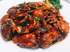 毛蟹炒年糕-上海精菜馆(虎踞关店)