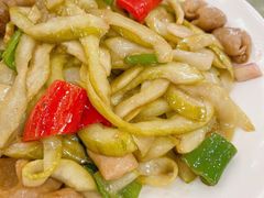 白瓜酸炒大肠-横岗朋仔餐厅