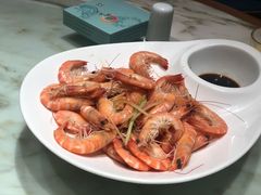 白灼基围虾-梁家大院•农家菜(昆山会展中心店)