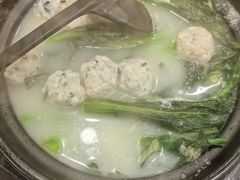 手打鲮鱼滑浸菜心-万年酒楼(越秀南路店)