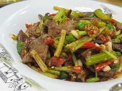 小炒猪肝-八次方密云水库鱼粘卷子·熏鸽子·农家菜
