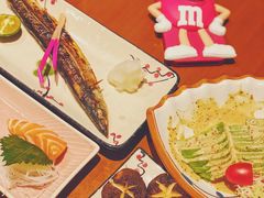 烤秋刀鱼-気楽亭和食料理(气乐亭大世界本店)