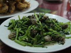 茼蒿海蛎子-林之六八·6886大连老菜馆