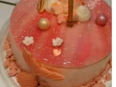 彩虹人鱼姬蛋糕冰淇淋-哈根达斯(深圳海岸城店)