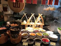 自助取餐区-OPEN開全日自助餐厅·牛肉火锅·海鲜(佛山希尔顿酒店)