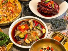 -草家酱蟹炭火烤肉店(珲春南路一店)