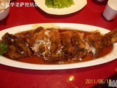 糖醋鲤鱼&nbsp;拆开-老牌坊•鲁菜名店•地道济南菜(大观园商埠店)