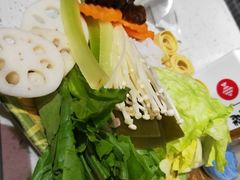 蔬菜小拼盘-鱼酷活鱼烤鱼(北美店)